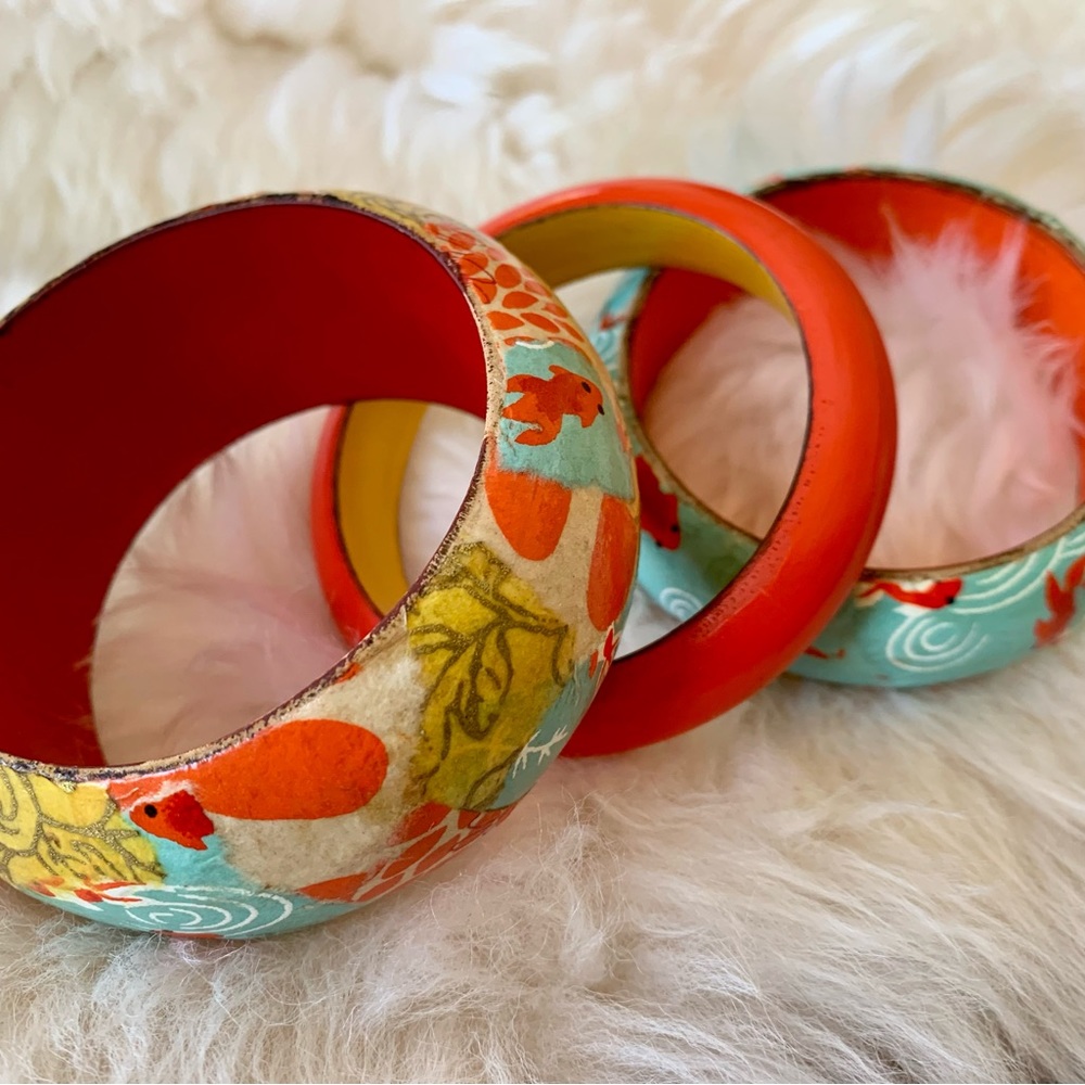 Handmade Bangle Set… “Lil Fishy”